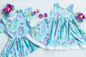 M2M Bow for {Summer Floats} Peplum & Dress