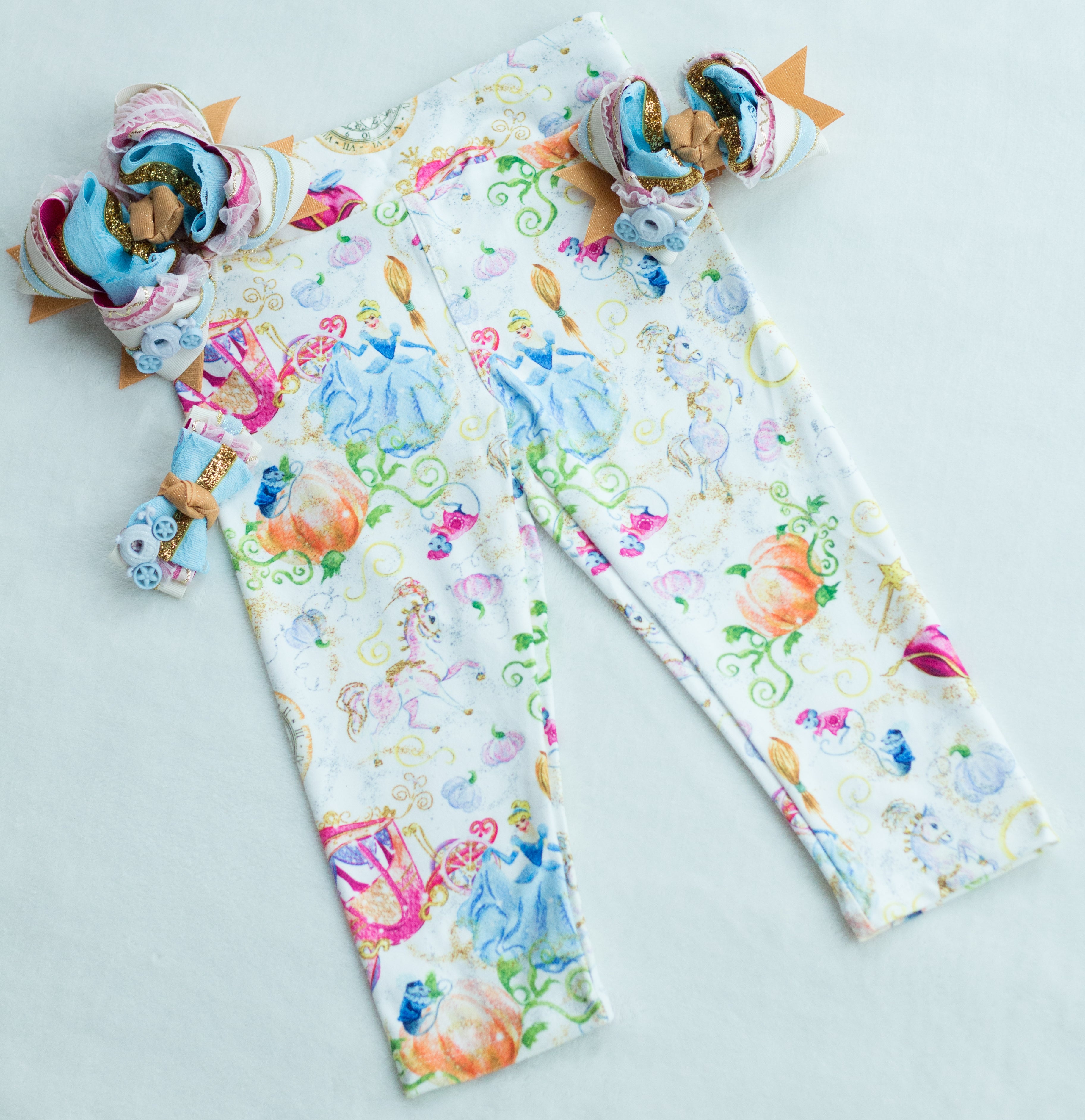 M2M Bow for {Happily Ever After} Capri Leggings