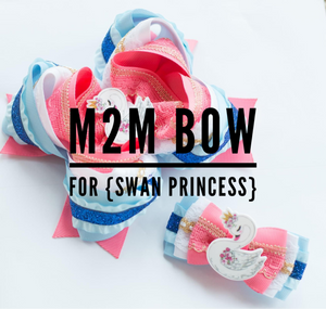 M2M bow for {Princess Swan} Peplum