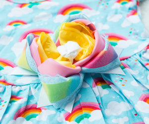 M2M bow for {Over the Rainbow} Peplum