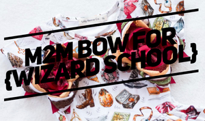 M2M bow for {Wizard School} Peplum