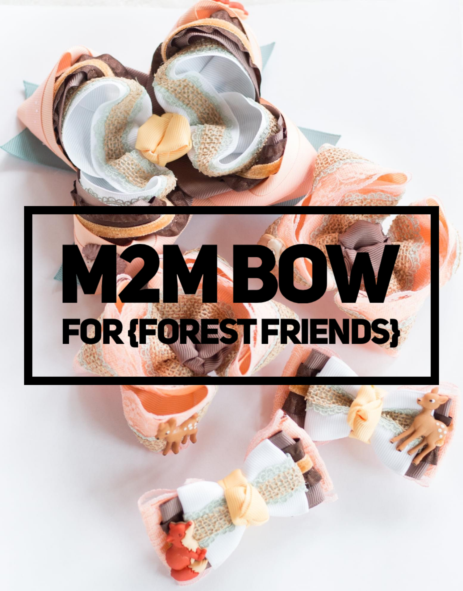 M2M Bow For {Forest Friends} Peplum